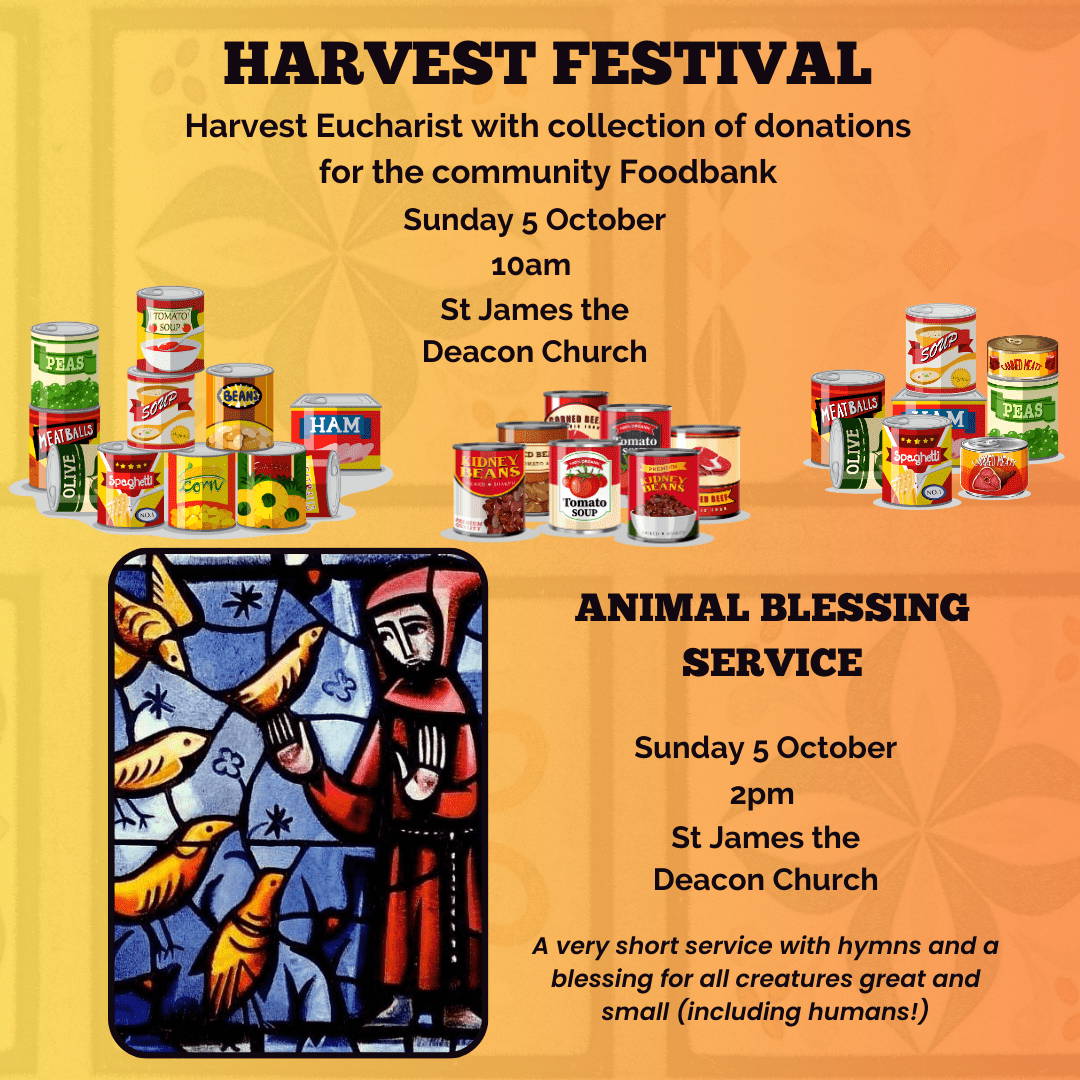 Harvest Festival and Animal&nbsp;Blessing